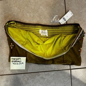NWT Anthropologie beaded tube top